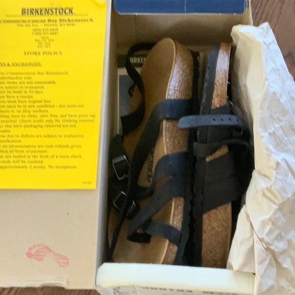 Birkenstock Black Strappy Sandals - Picture 4 of 5